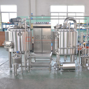 500L Полная Автоматизированная Система Пивоварения Пивоваренного Завода Три Пива Оборудование Для Приготовления Пива с Сертификацией PED