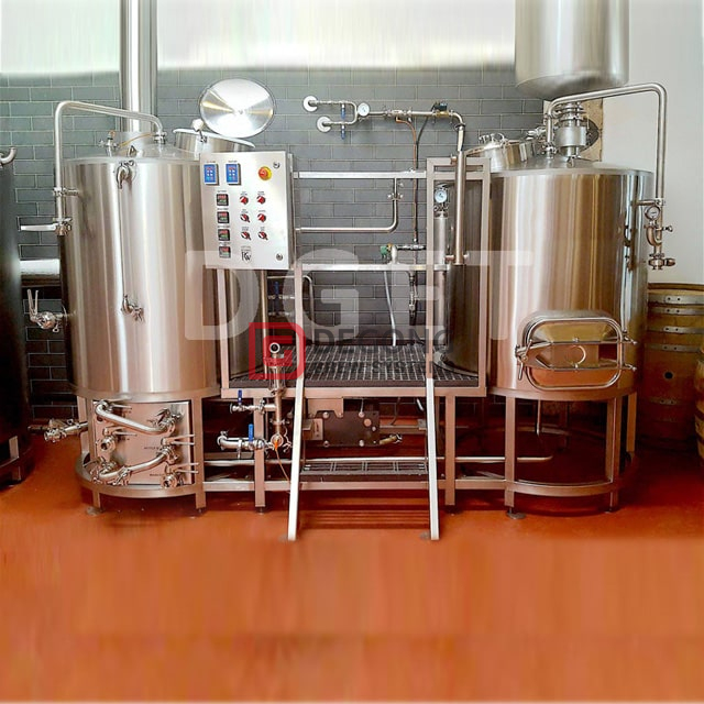 Ориентированный на заказчика ресторан оборудования пивоварения пива ремесла 500L использовал пивоварню нержавеющей стали